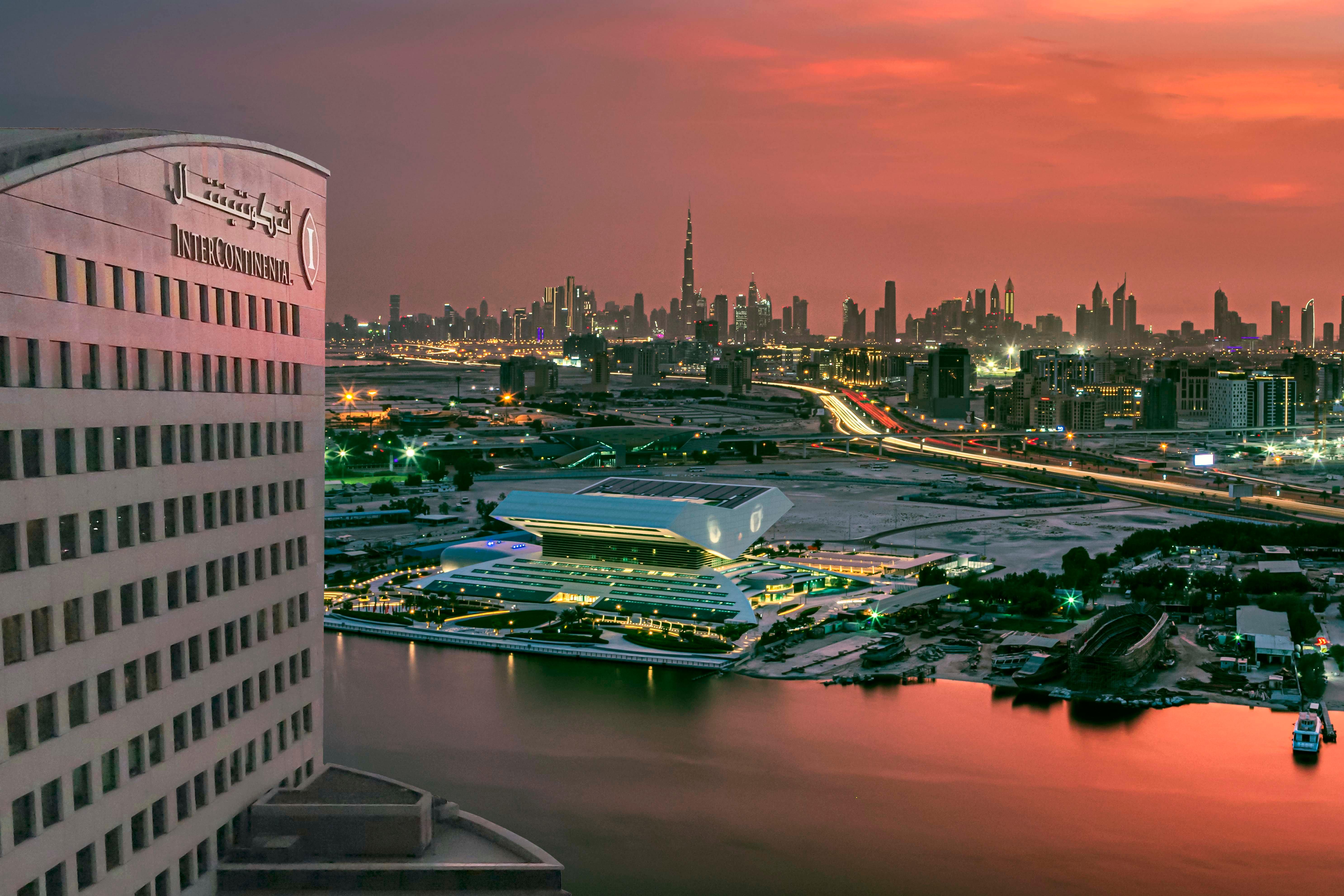 Intercontinental Dubai Festival City By Ihg Exterior foto View of the hotel