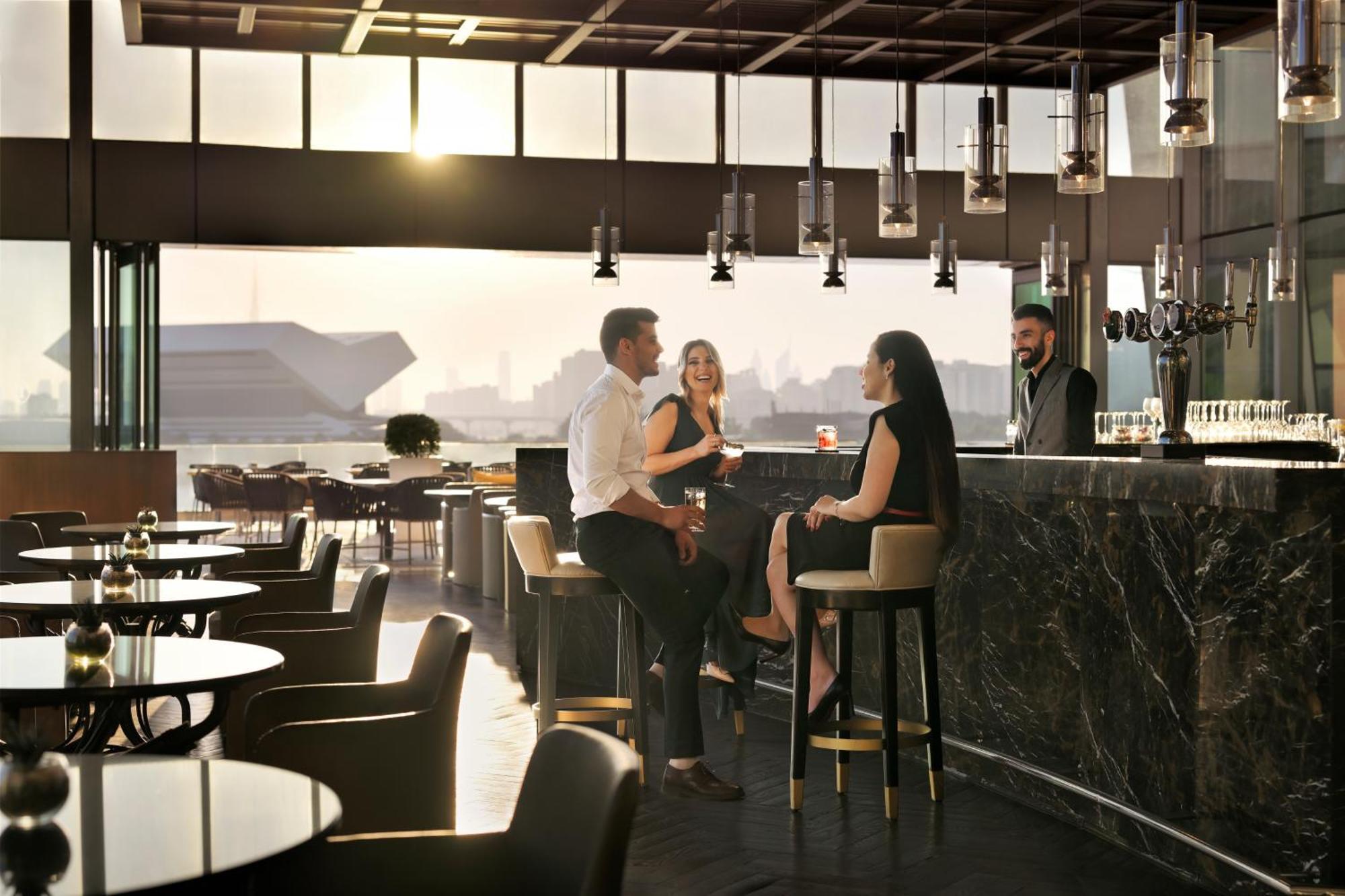 Intercontinental Dubai Festival City By Ihg Exterior foto The Sky Bar
